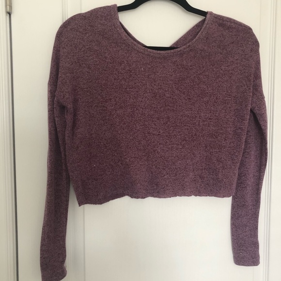 ARDENE cropped long sleeve top - Picture 1 of 4